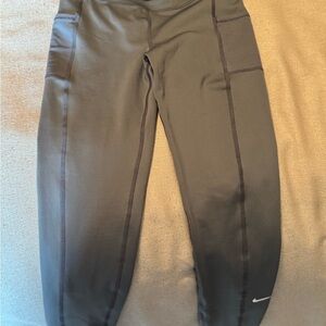 Nike Kids olive green Leggings